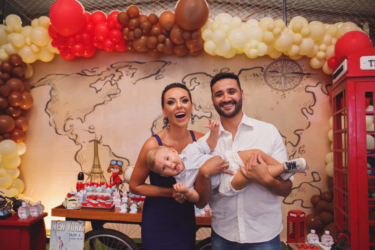 fotografa familia curitiba - aniversario 1 ano artur