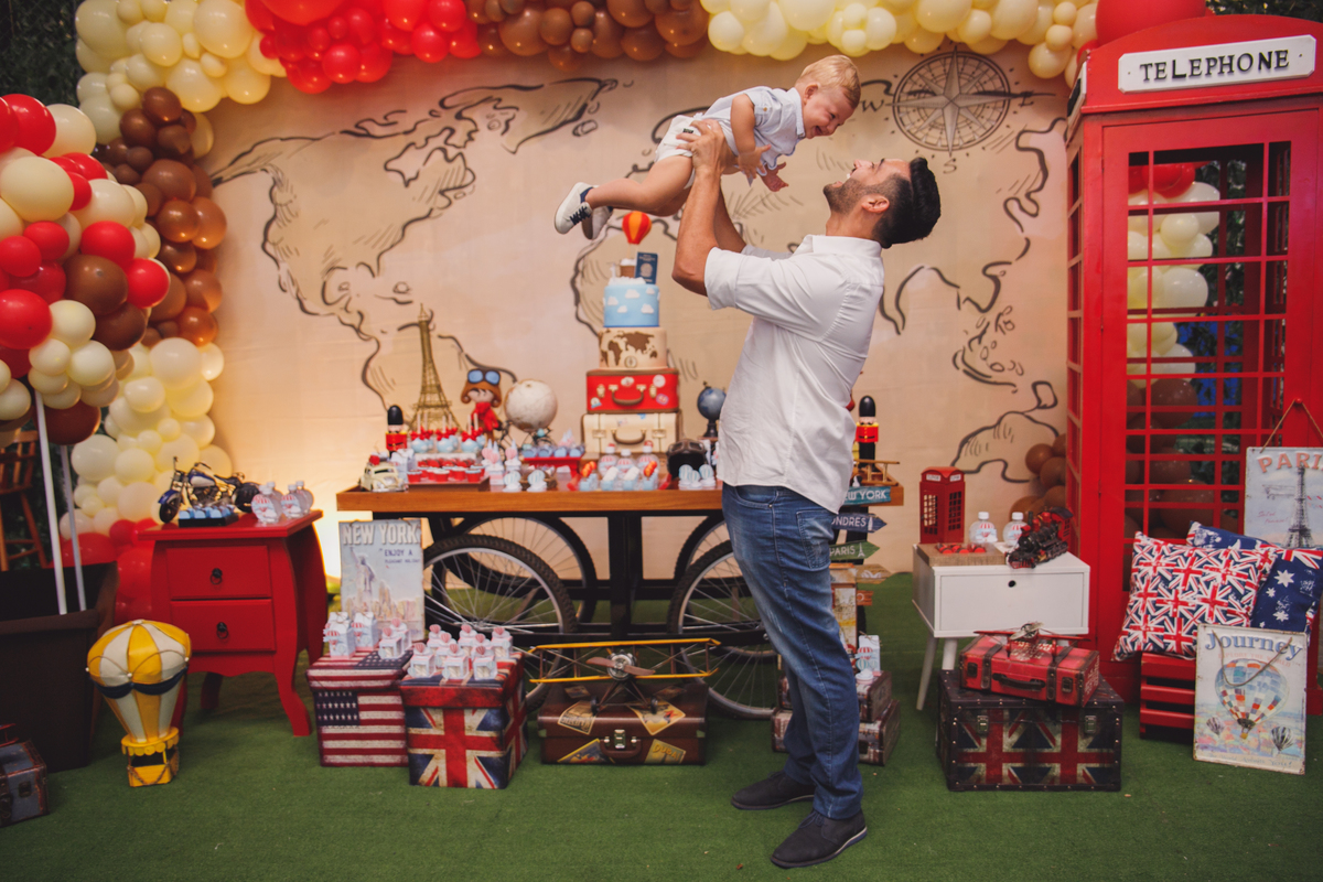 fotografa familia curitiba - aniversario 1 ano artur