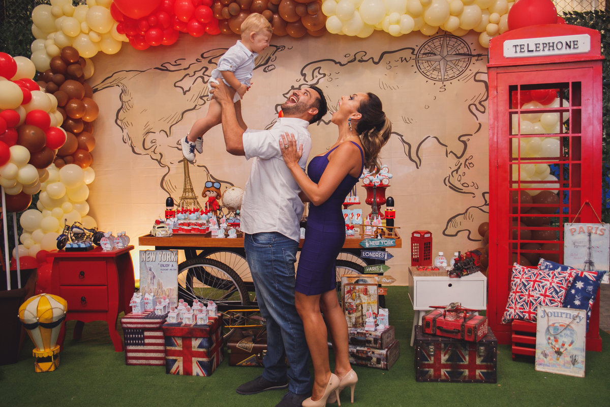 fotografa familia curitiba - aniversario 1 ano artur