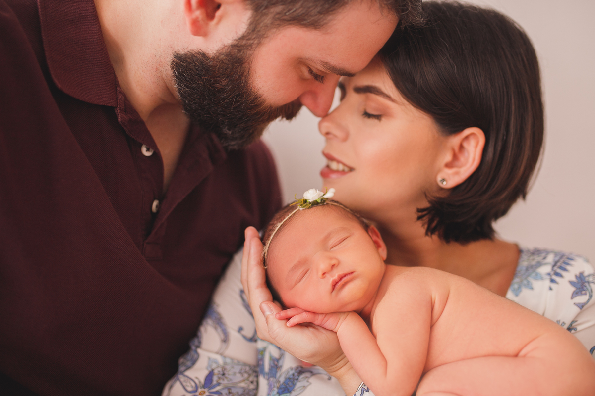 fotografa familia curitiba - ensaio estudio newborn