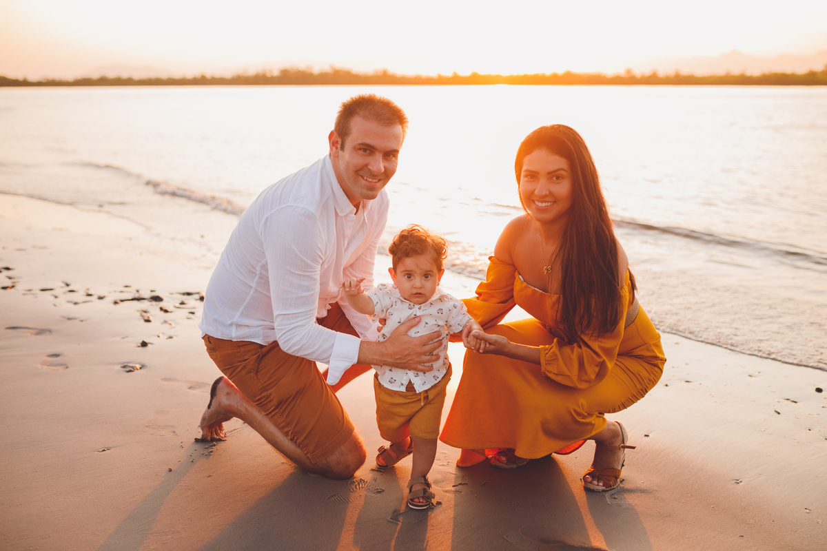 fotografa familia Curitiba - ensaio externo praia benjamin