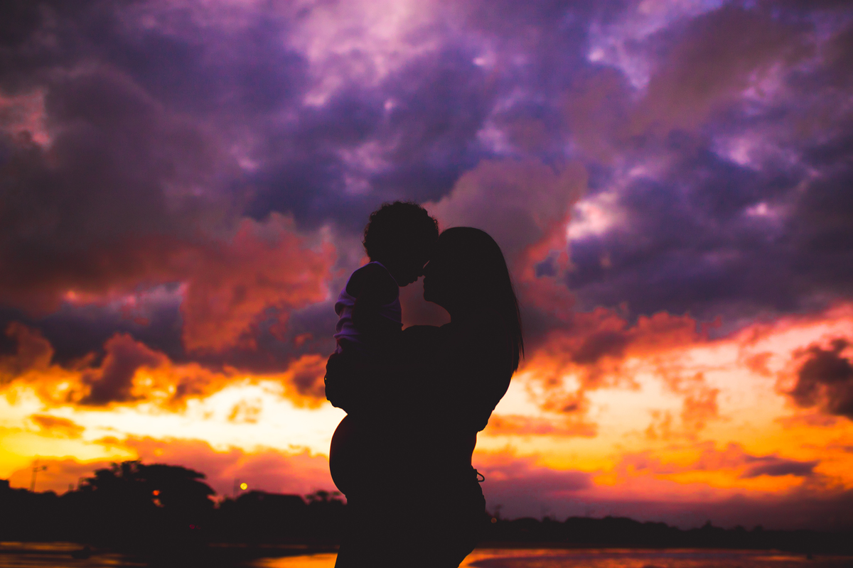 fotografa de familia curitiba - ensaio externo praia gestante