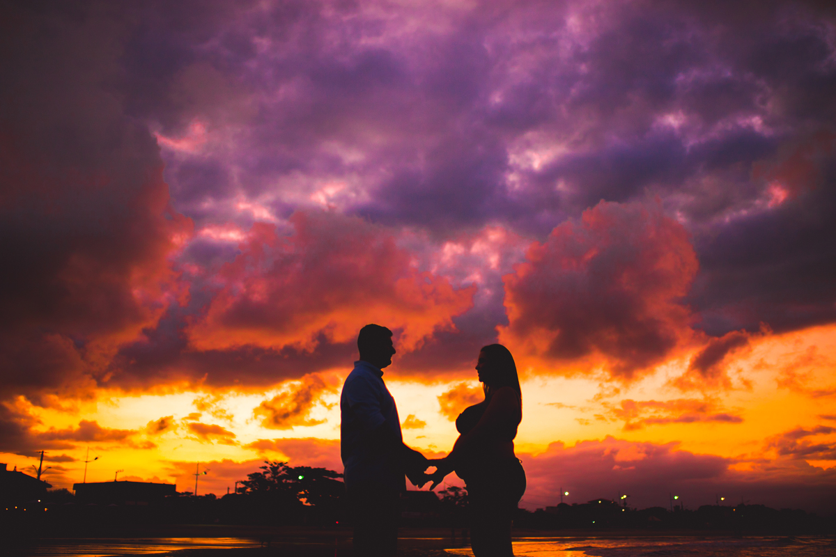 fotografa de familia curitiba - ensaio externo praia gestante