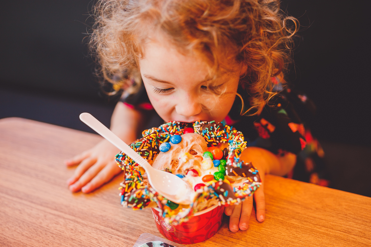 fotografa familia curitiba - sorveteria e passeio