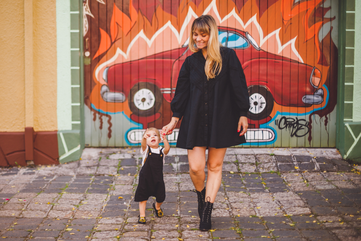 fotografa familia curitiba - sorveteria e passeio