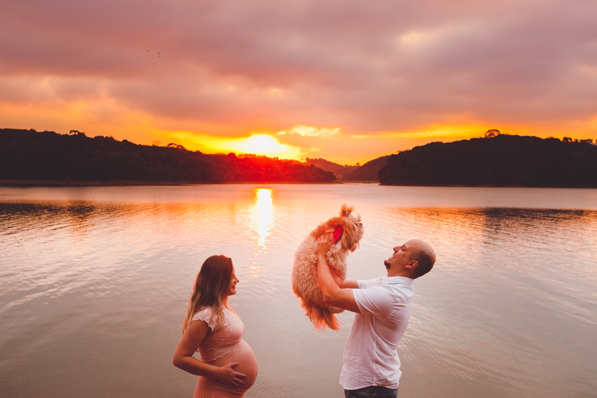 fotografa familia curitiba - gestante externo passauna