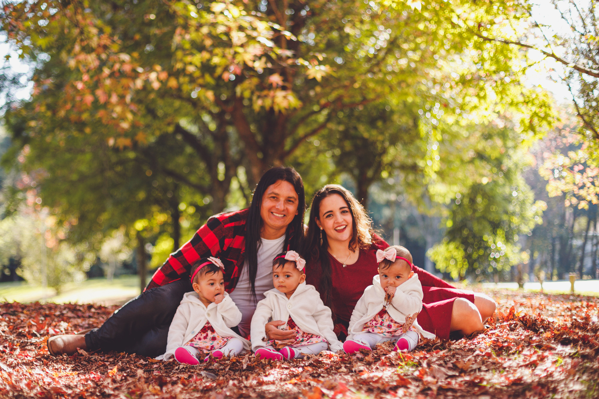 fotografa familia de curitiba - externo trigemeas