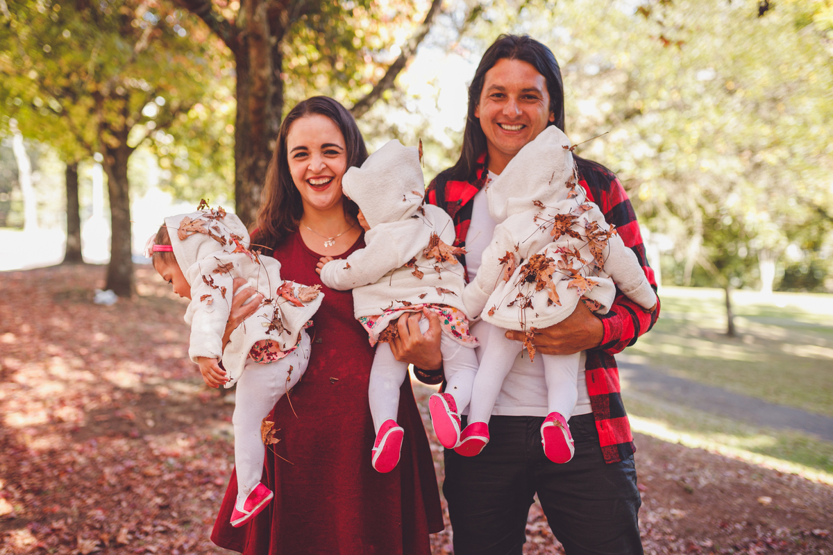 fotografa familia de curitiba - externo trigemeas