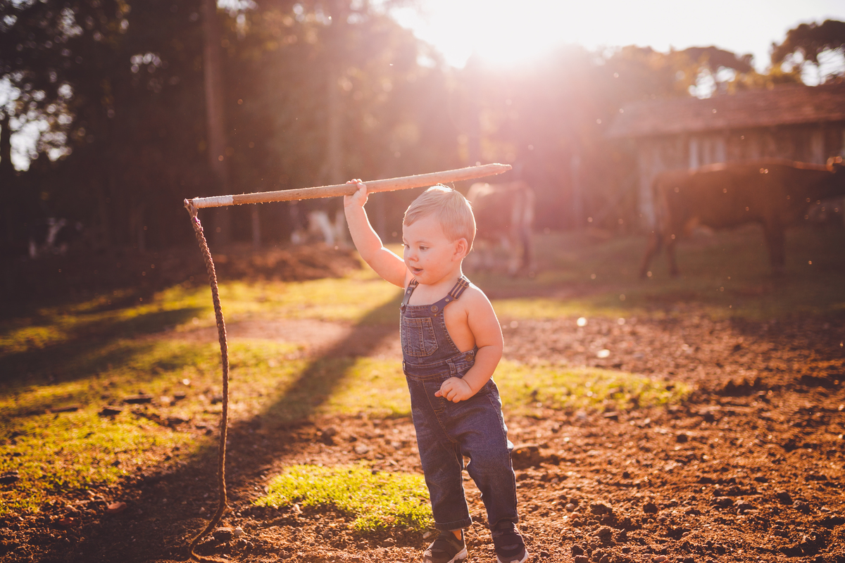 fotografa familia curitiba - ensaio externo bebe por do sol
