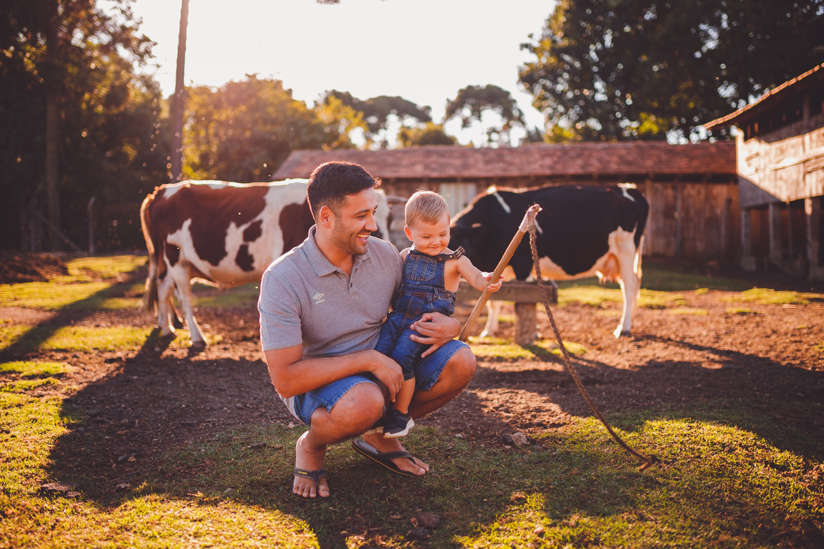fotografa familia curitiba - ensaio externo bebe por do sol