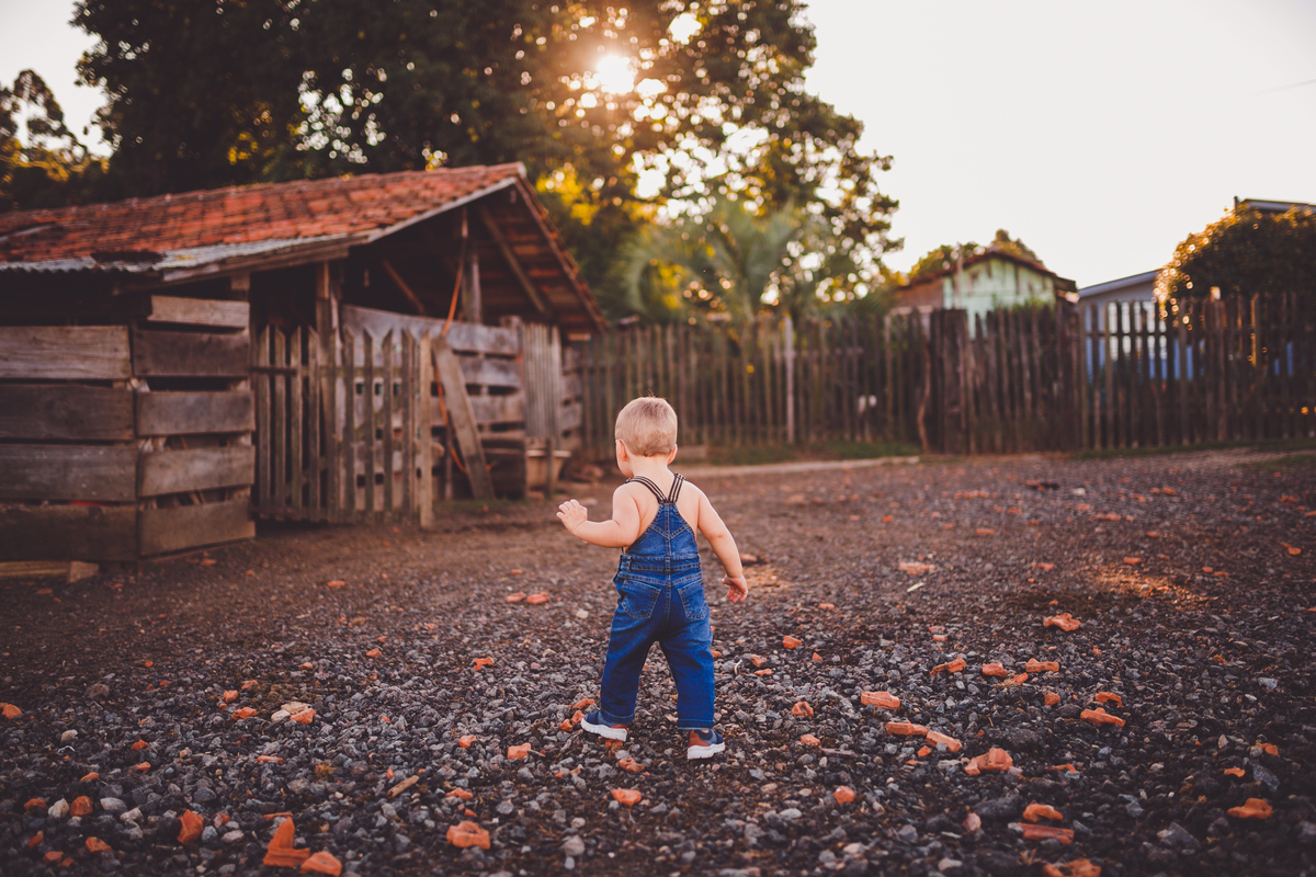 fotografa familia curitiba - ensaio externo bebe por do sol