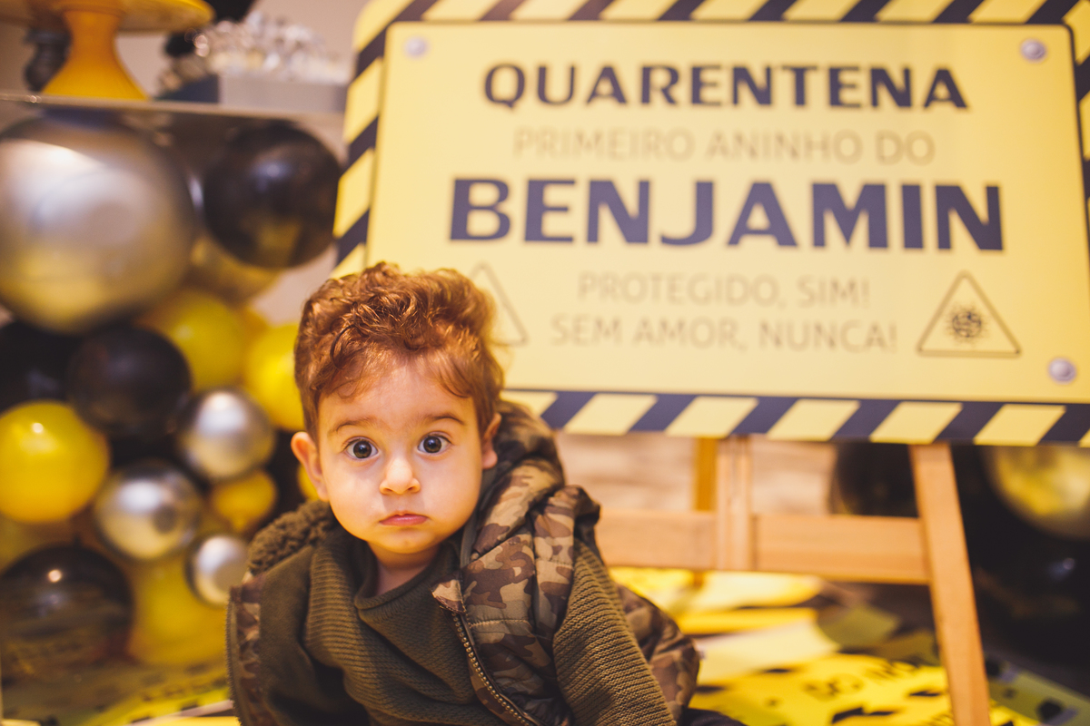 fotografa familia curitiba - aniversario 1 ano benjamín quarentena