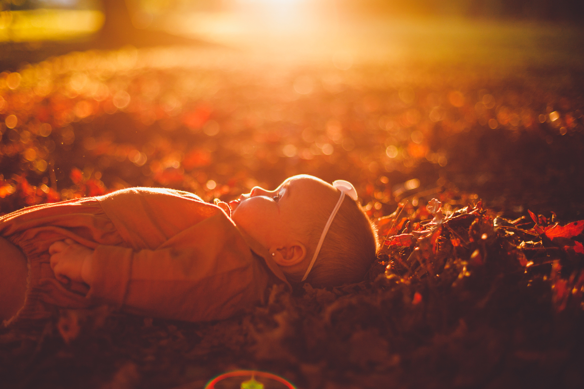 fotografa familia curitiba - ensaio externo bebe 4 meses bosque outono