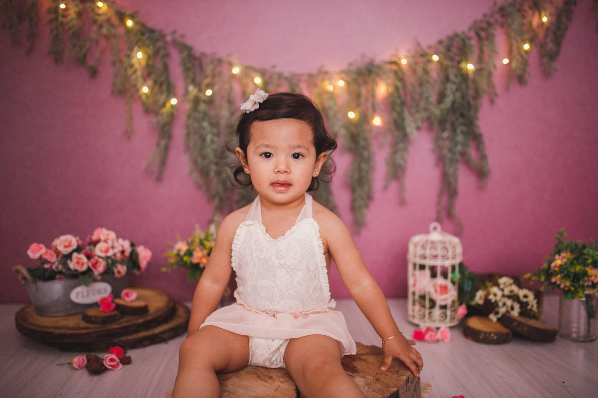 fotografa familia curitiba - ensaio estudio cerejeiras menina bebe