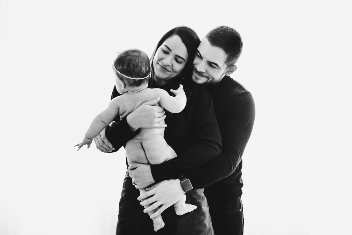 fotografa familia Curitiba - bebe estudio