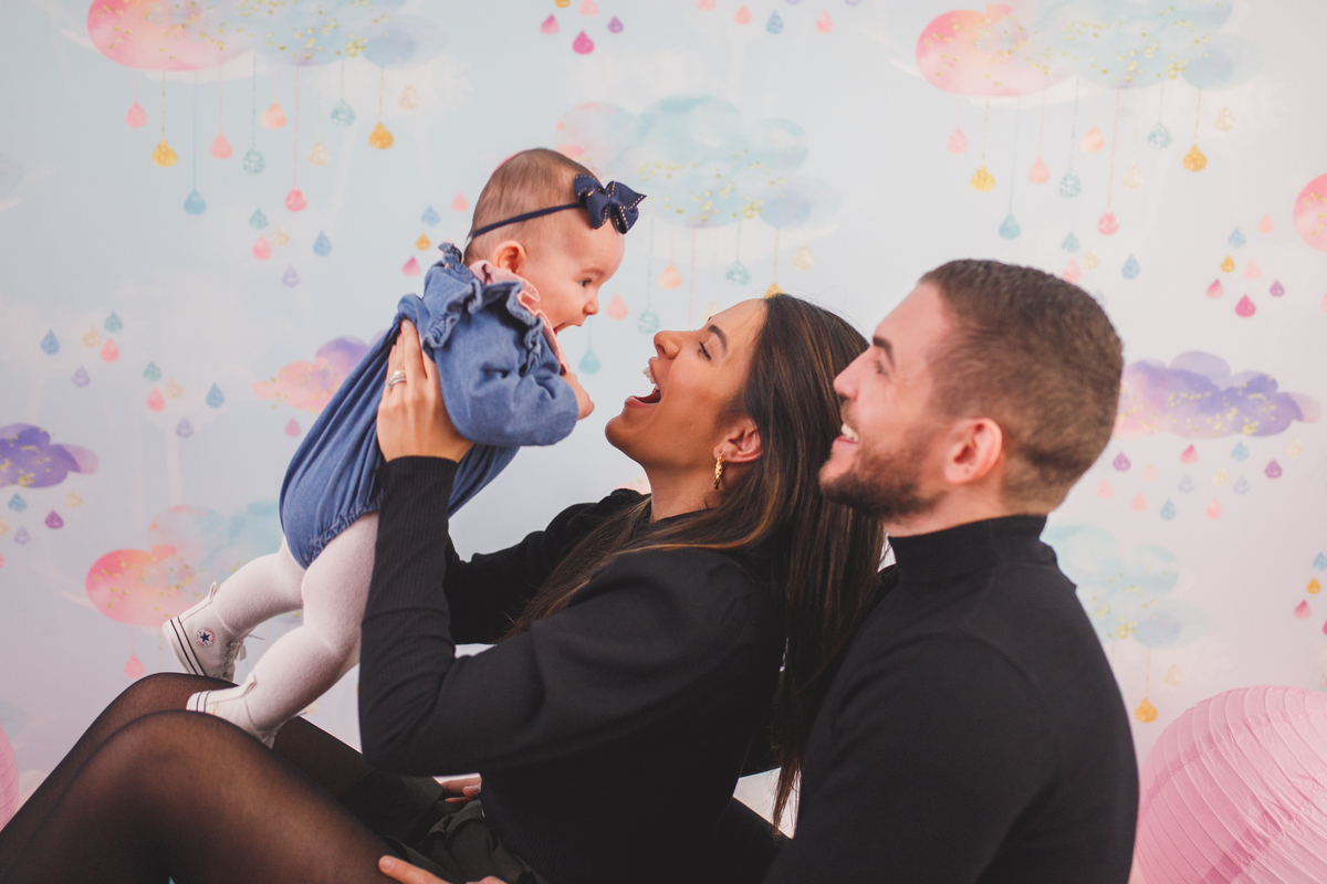 fotografa familia Curitiba - bebe estudio