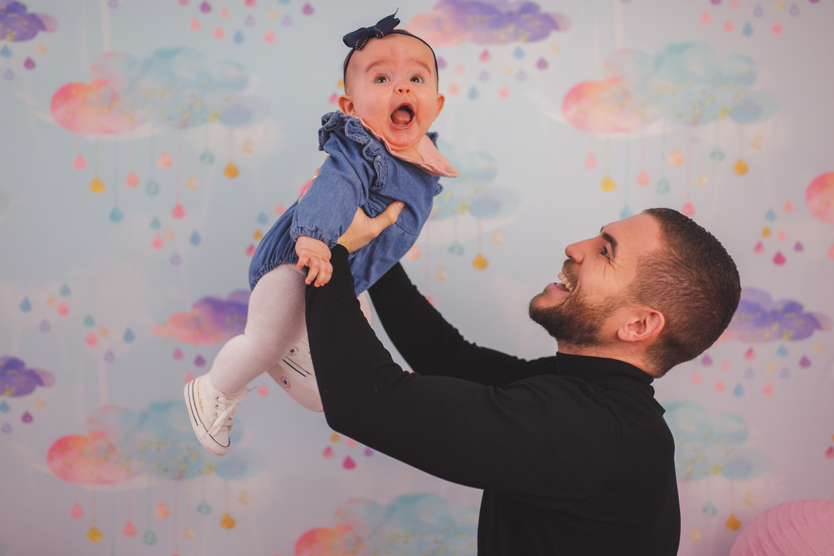 fotografa familia Curitiba - bebe estudio