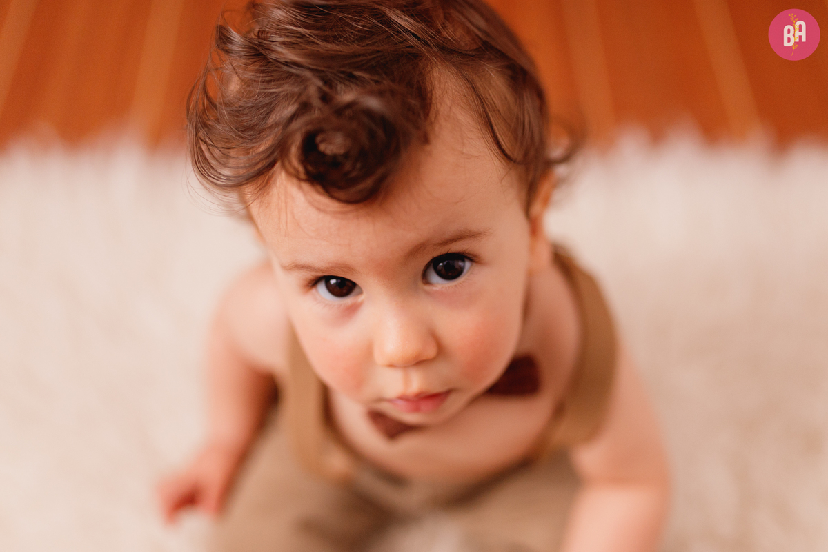 fotografa familia curitiba - ensaio estúdio bolo smash the cake