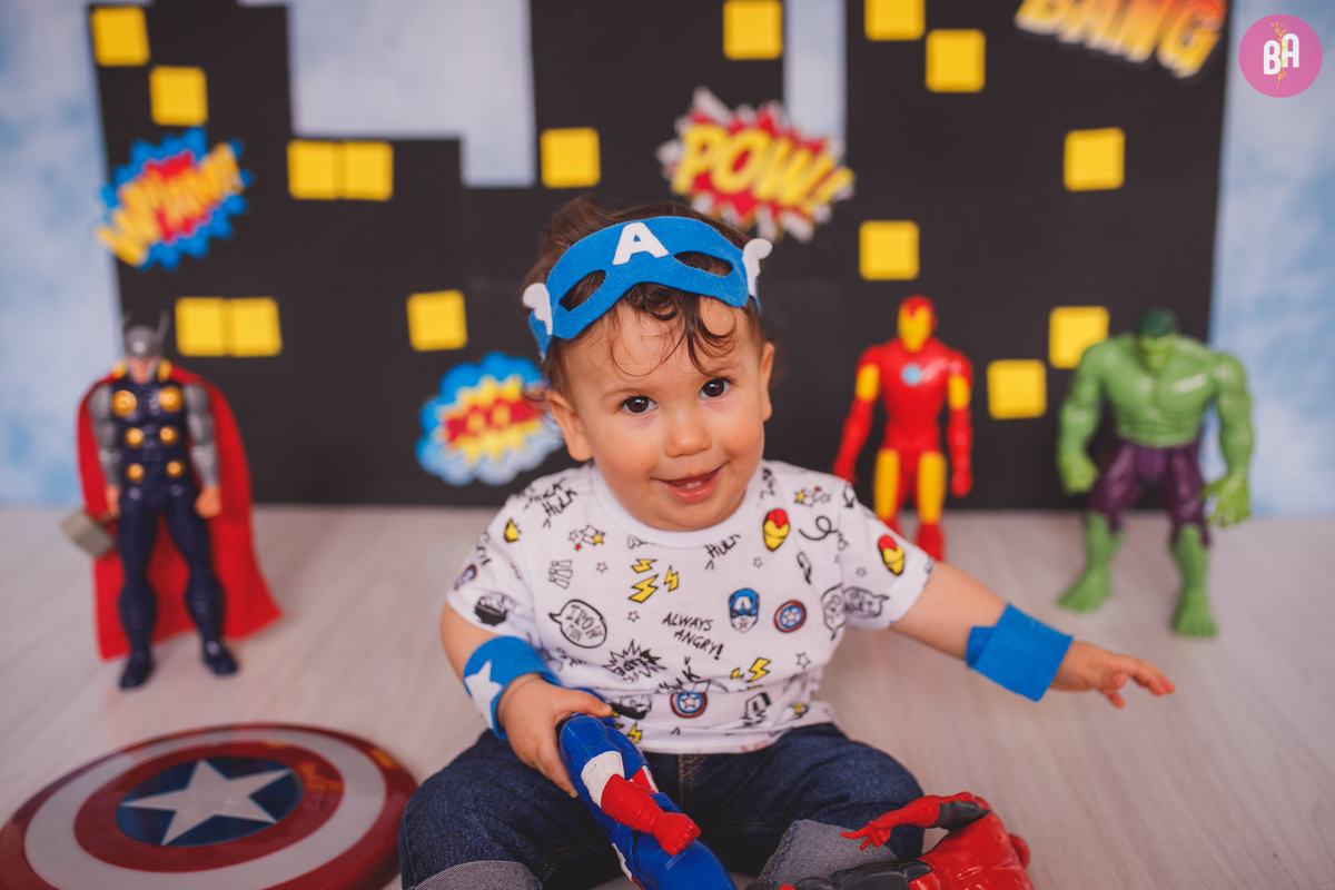 fotografa familia curitiba - ensaio estúdio bolo smash the cake