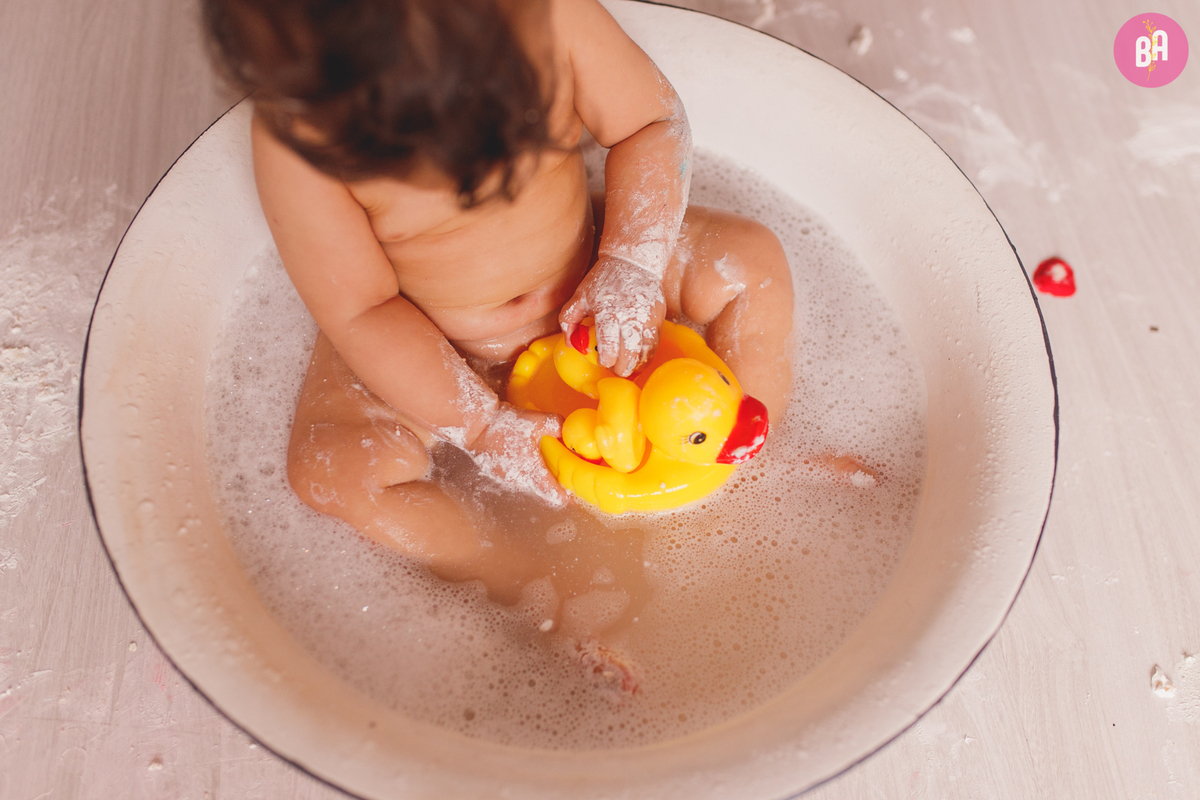 fotografa familia curitiba - ensaio estúdio bolo smash the cake