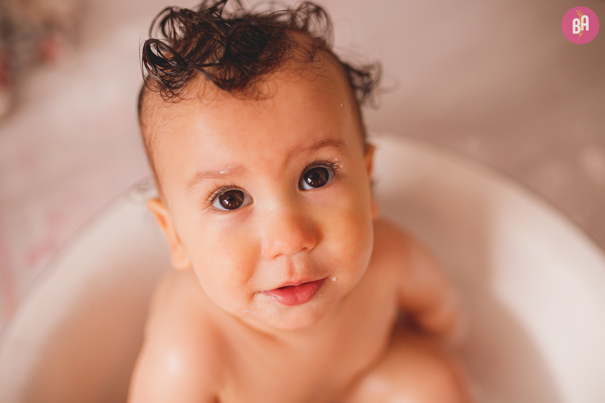 fotografa familia curitiba - ensaio estúdio bolo smash the cake