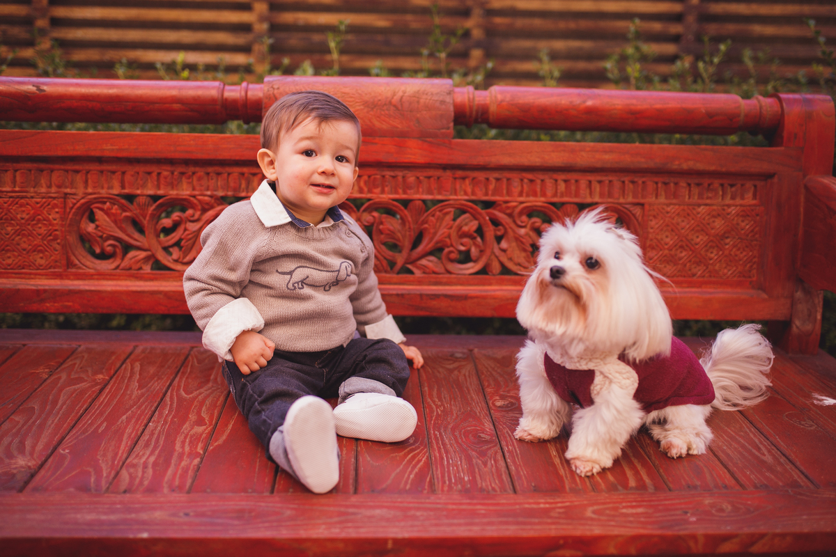 Filippo - 1 ano. niver em casa