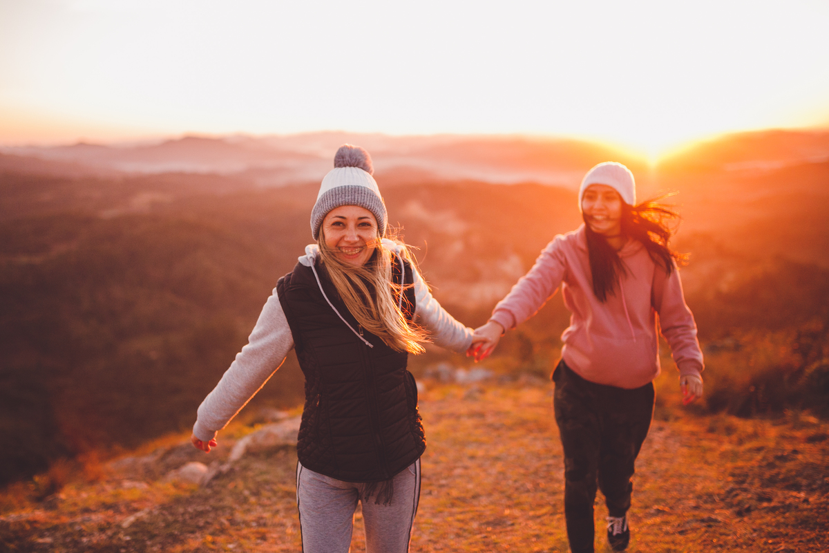 fotografa familia Curitiba - nascer do sol morro do cal familia dany
