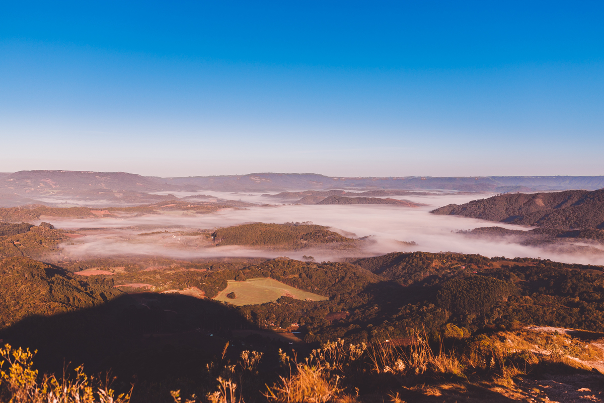 fotografa familia Curitiba - nascer do sol morro do cal familia dany