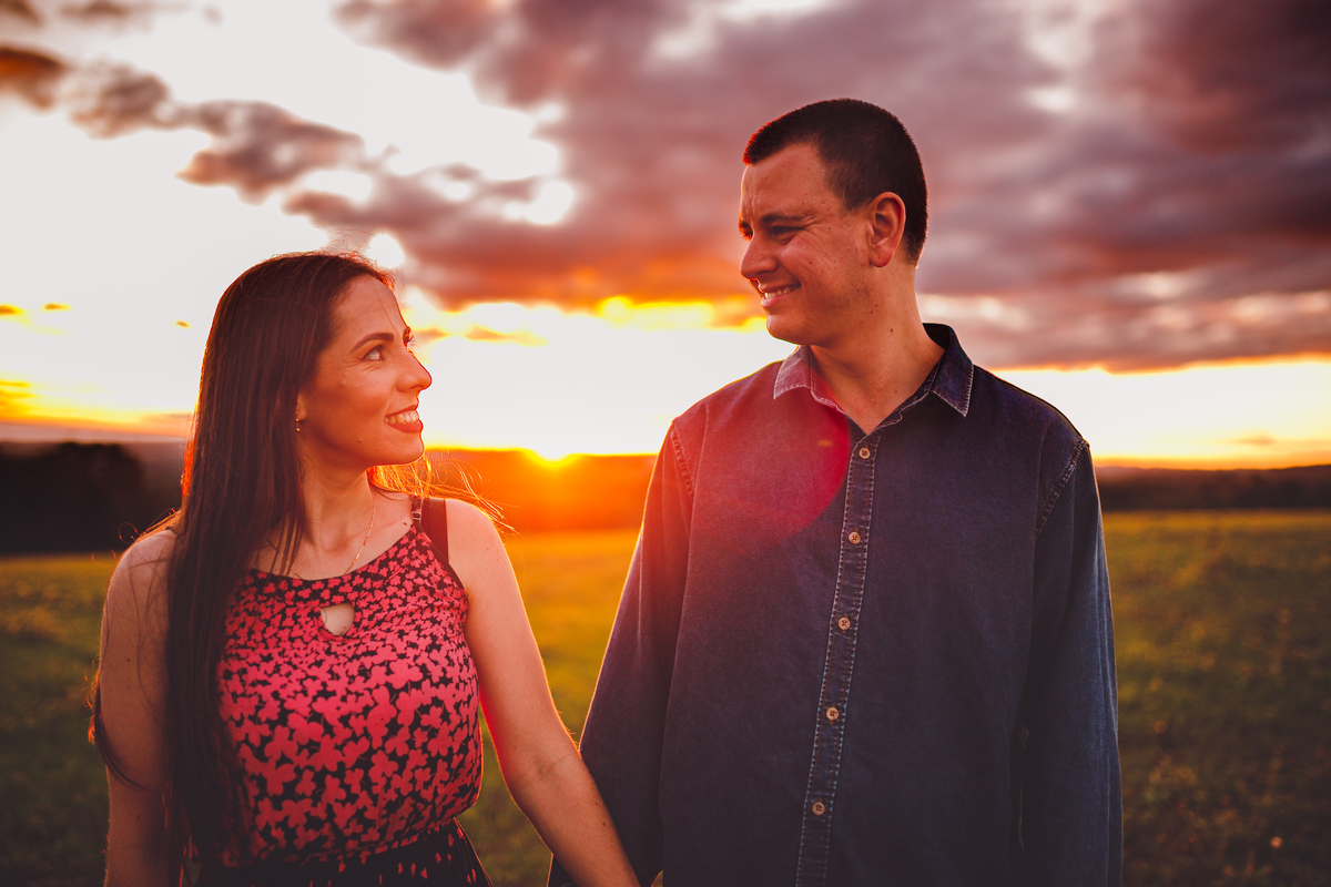 fotografa familia curitiba - ensaio casal lapa por do sol