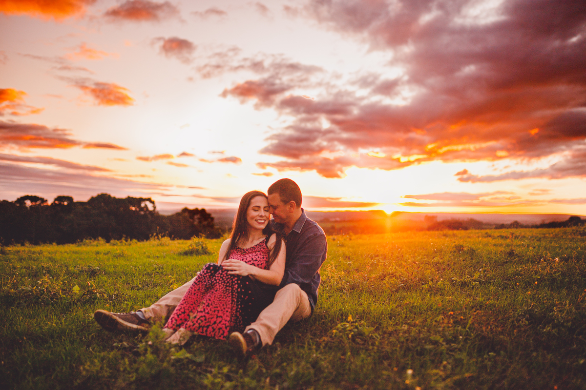 fotografa familia curitiba - ensaio casal lapa por do sol