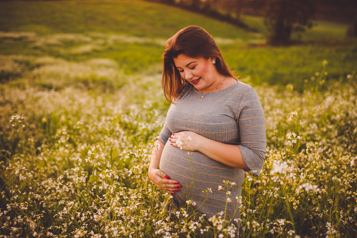 fotografa familia curitiba - ensaio gestante externo por do sol
