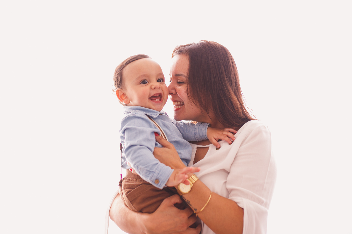 fotografa familia curitiba - ensaio estudio bolo smash the cake Henrique