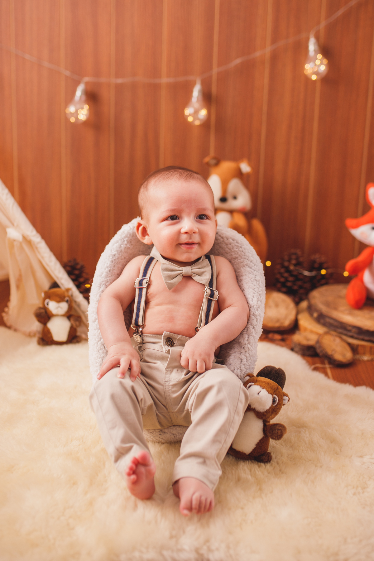 fotografa familia curitiba - ensaio estudio primos raposinha