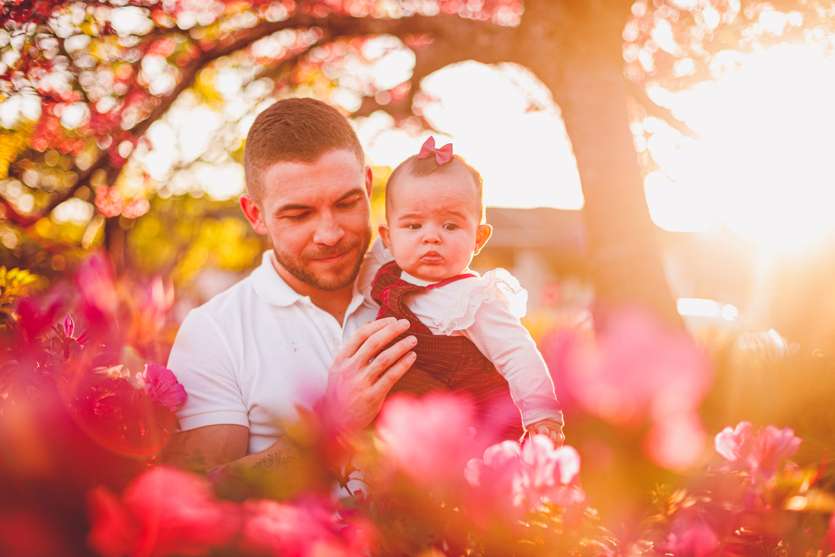 fotografa familia curitiba - ensaio externo cerejeira bebe Olivia 