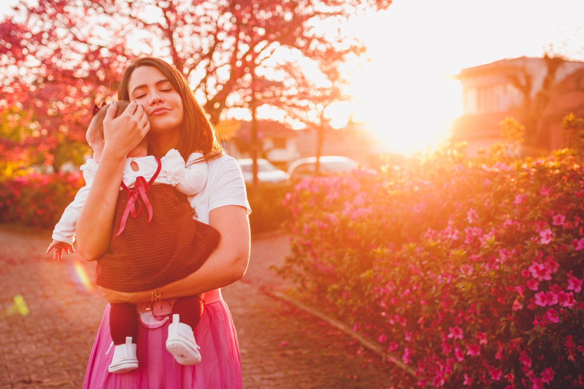 fotografa familia curitiba - ensaio externo cerejeira bebe Olivia 