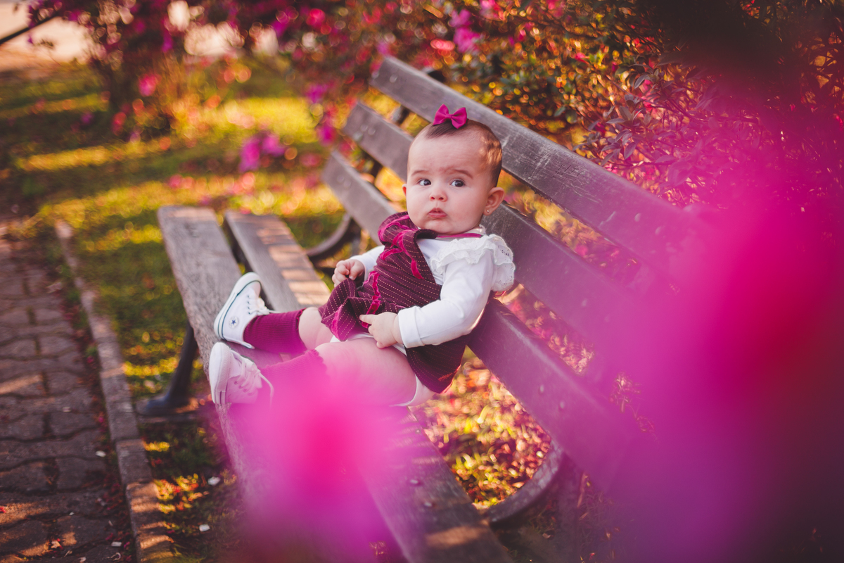 fotografa familia curitiba - ensaio externo cerejeira bebe Olivia 