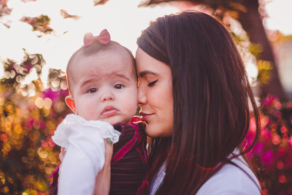 fotografa familia curitiba - ensaio externo cerejeira bebe Olivia 