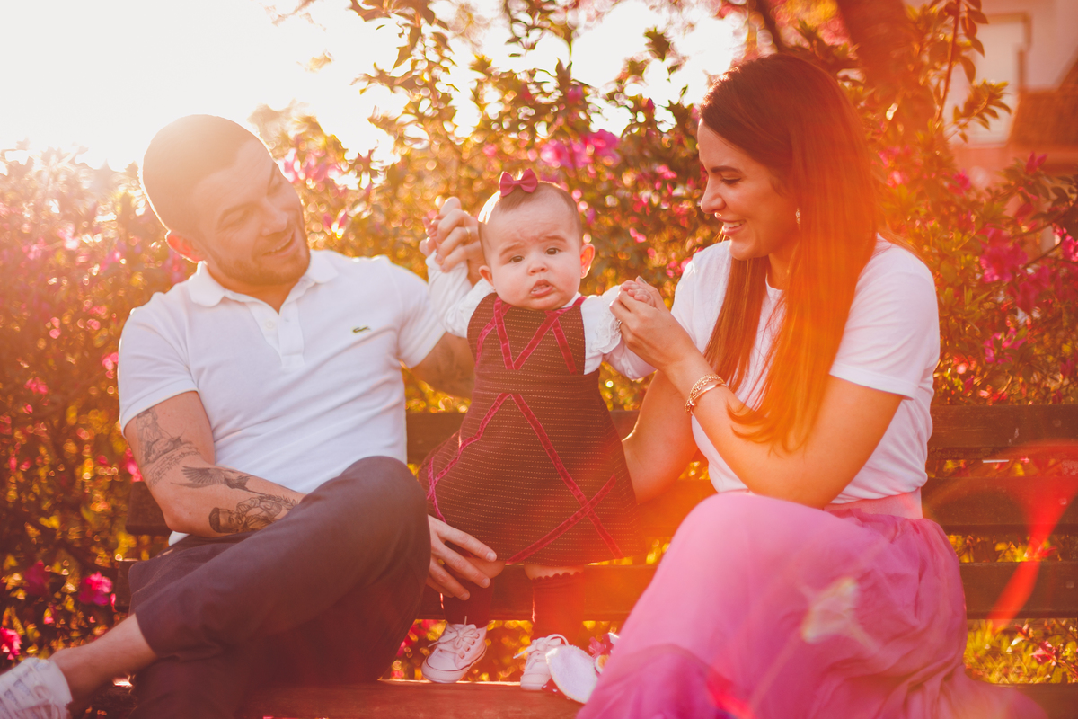 fotografa familia curitiba - ensaio externo cerejeira bebe Olivia 