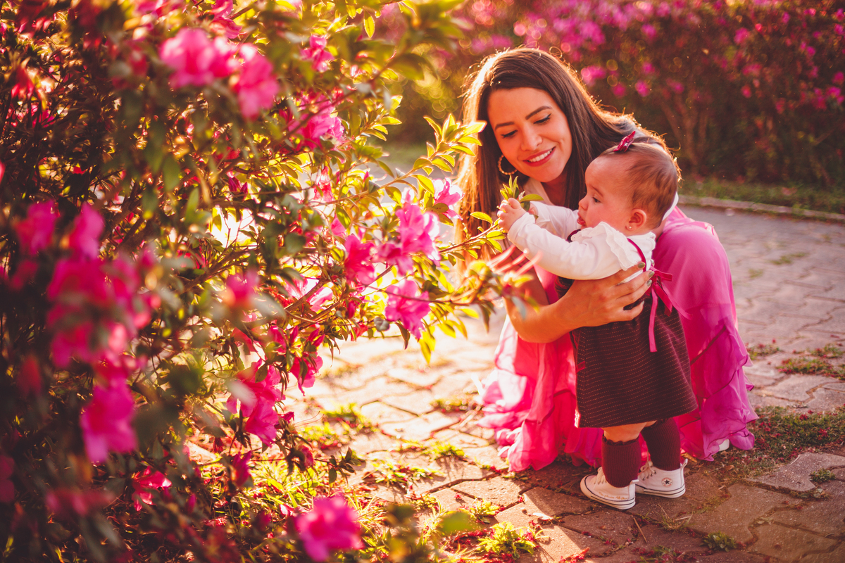 fotografa familia curitiba - ensaio externo cerejeira bebe Olivia 