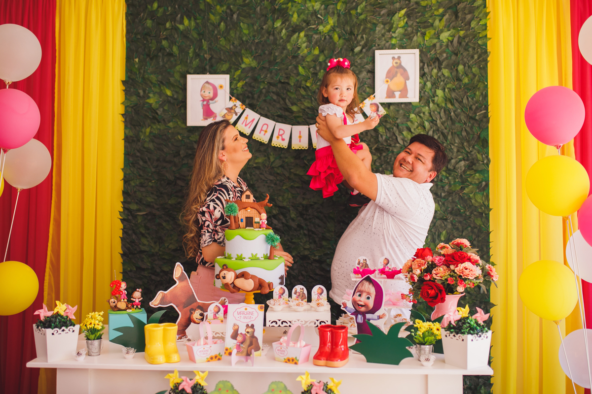 fotografa familia curitiba - aniversario infantil 2 anos externo chácara festa