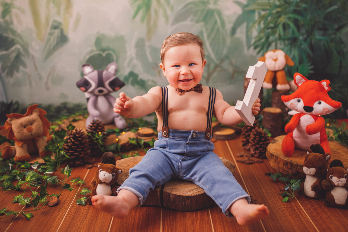 fotografa familia curitiba - smash the cake Alexandre - bebe bolo