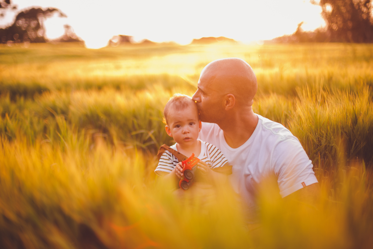 fotografa familia curitiba - ensaio externo camomila trigo bebe 1 ano
