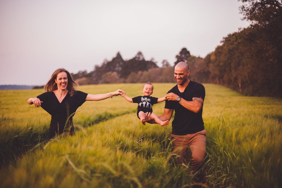fotografa familia curitiba - ensaio externo camomila trigo bebe 1 ano