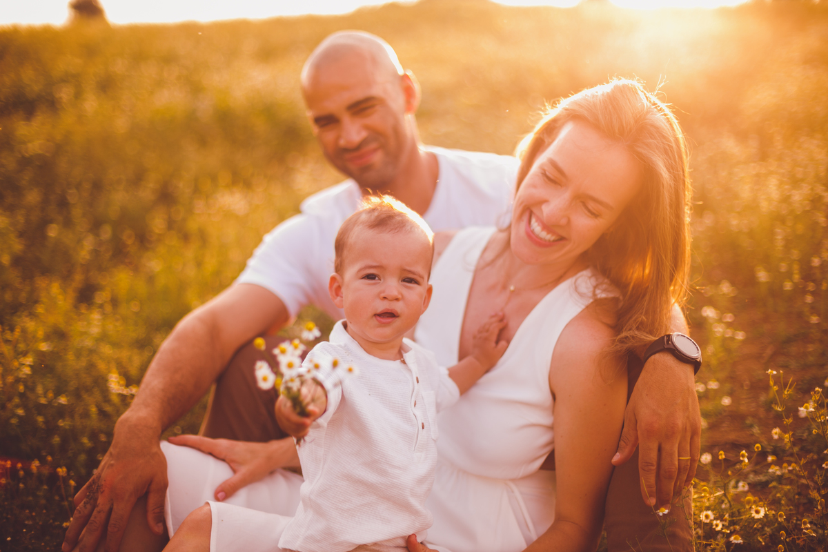 fotografa familia curitiba - ensaio externo camomila trigo bebe 1 ano