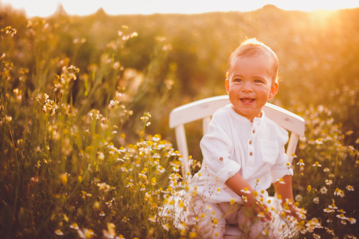 fotografa familia curitiba - ensaio externo camomila trigo bebe 1 ano