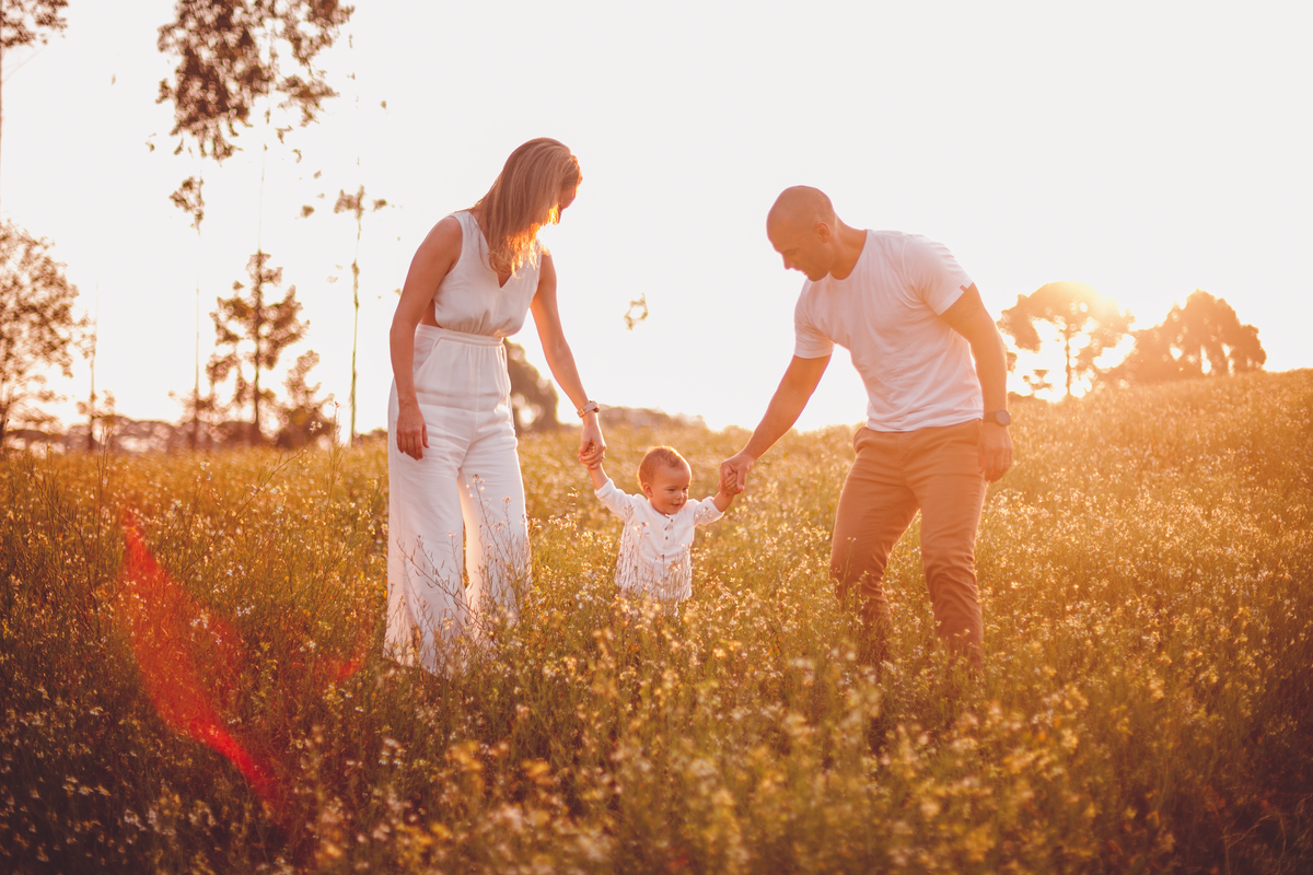 fotografa familia curitiba - ensaio externo camomila trigo bebe 1 ano