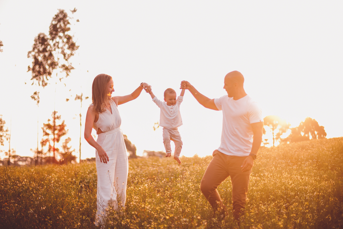 fotografa familia curitiba - ensaio externo camomila trigo bebe 1 ano