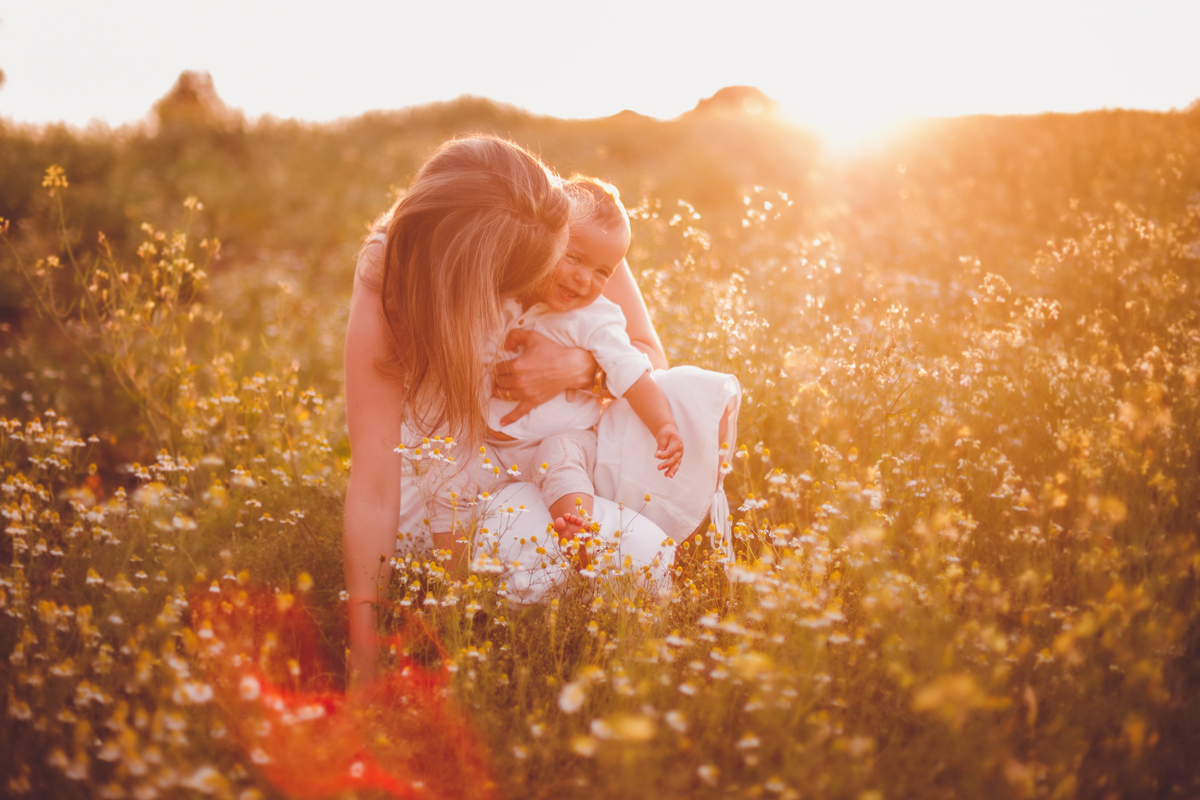 fotografa familia curitiba - ensaio externo camomila trigo bebe 1 ano