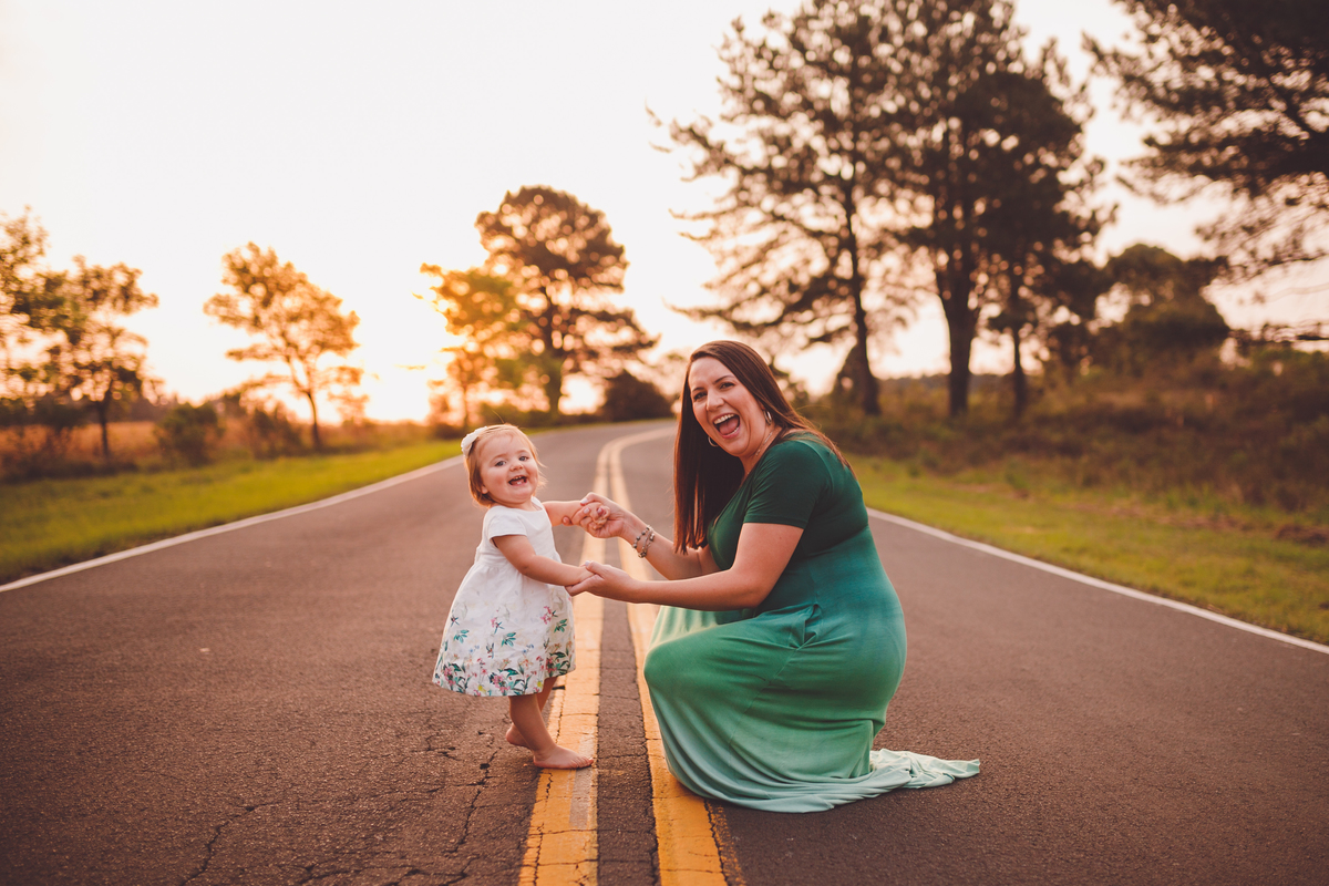 fotografa familia curitiba - externo bebe menina marina 1 ano palmeira recanto dos papagaios