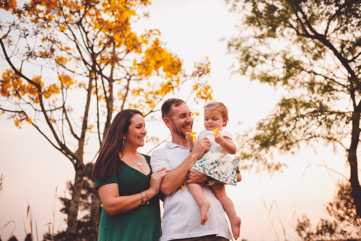 fotografa familia curitiba - externo bebe menina marina 1 ano palmeira recanto dos papagaios